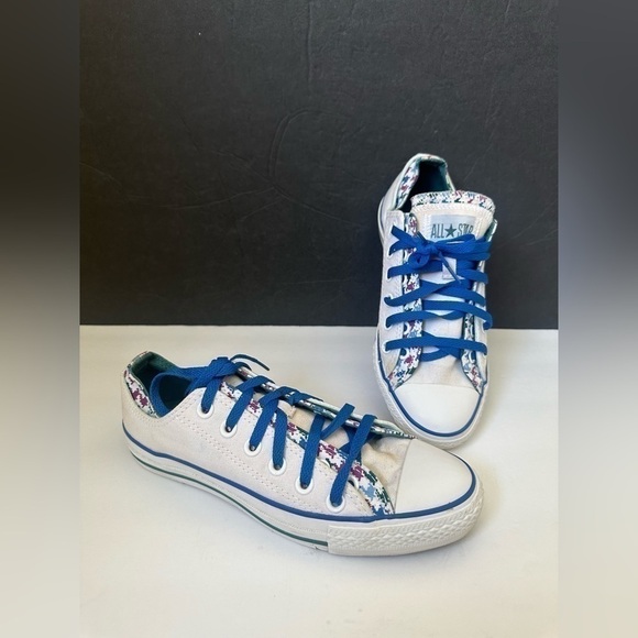 Converse Chuck Taylor All Star Women’s Lace Up Paint Splatter Sneaker size 8 - Picture 1 of 5